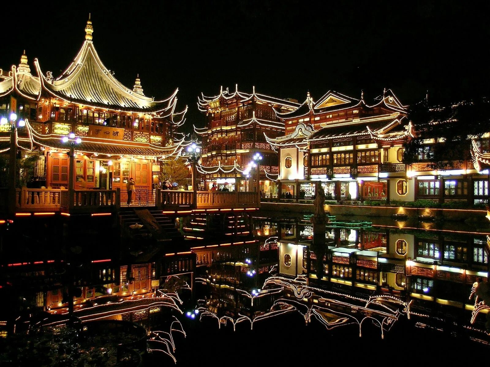 Китай город фото Yuyuan Garden & Bazaar, China Castelos da irlanda, Xangai, Cidade