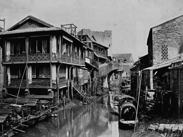 Китай город старые фото Rising Waters Threaten China’s Rising Cities (Published 2017) Old photos, Vintag