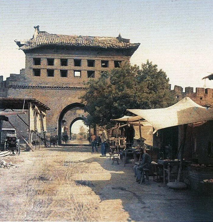 Китай город старые фото 100 лет первым цветным фотографиям Китая. 1912 год First color photograph, Chine