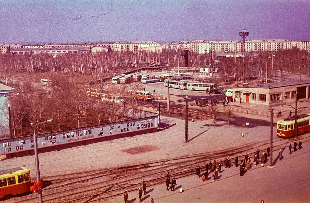 Китай городок в челябинске фото 80 годов Челябинск - Исторические фотографии - Фото - Городской электротранспорт