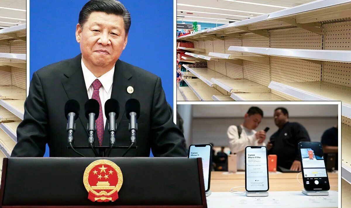 Китай новости фото China news: Chilling UK future of 'empty shelves' laid bare as Beijing powerplay