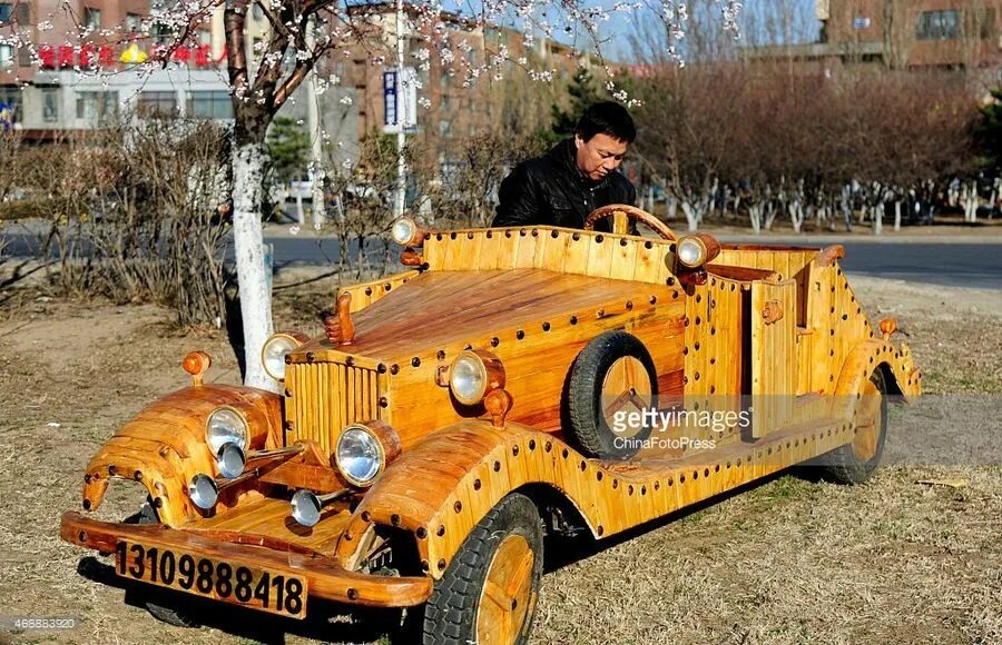 Китай самоделки Китайский деревянный Rolls-Royce carakoom.com