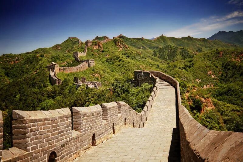 Китай стена фото The Great Wall of China stock photo. Image of unesco - 30139148