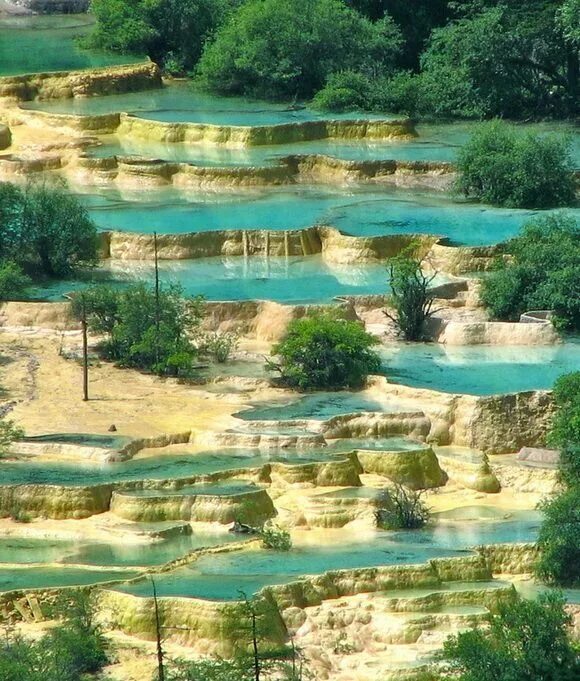 Китай заповедник желтый дракон фото и описание China Travel Inspiration - SICHUAN: Huanglong Pools, "Huanglong Scenic and Histo