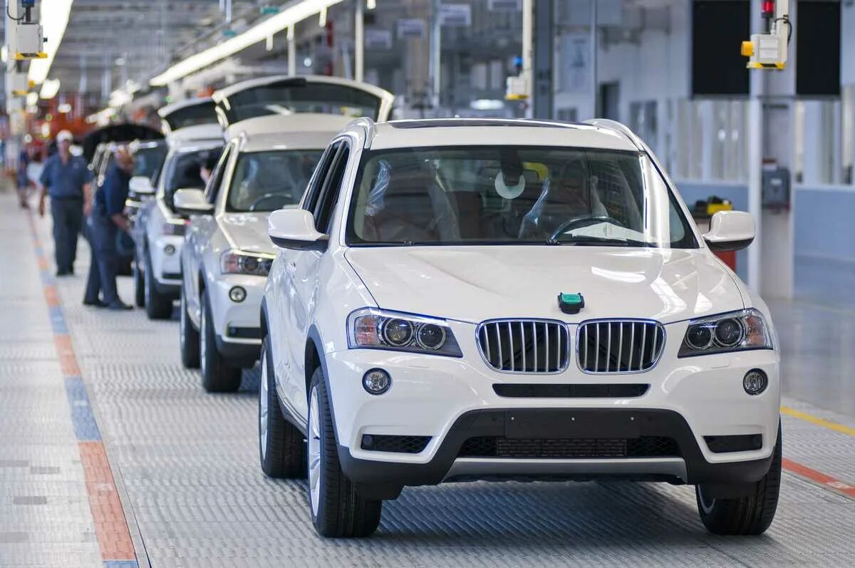 Китайская бмв фото Expansion BMW Plant Spartanburg, BMW X3 Production (10/2010)