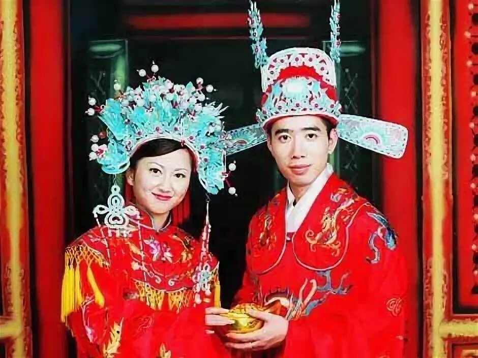 Китайская свадьба фото 25+ Chinese Customs 2015 Traditional chinese wedding, Chinese bride, Chinese wed