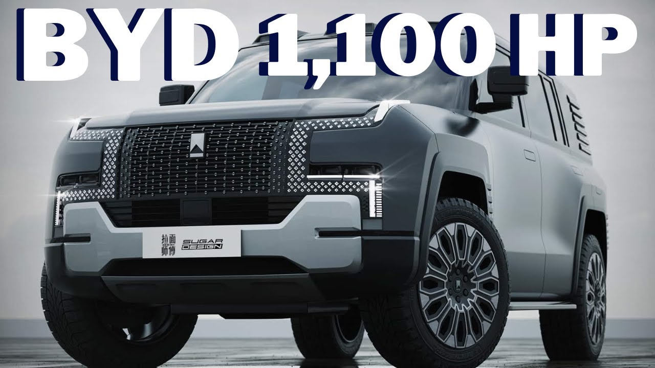 Китайские авто фото NEW BYD YANGWANG U8 - SUV EV WITH 1.100 HP - MONSTER SUV - YouTube