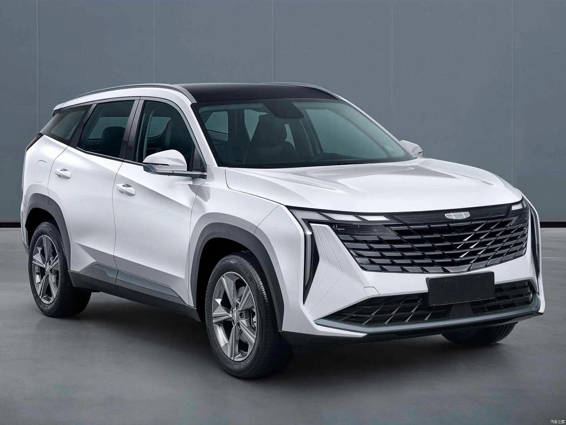 Китайские автомобили 2024 фото Новинка - дефлекторы окон на Geely Atlas II 2023 года от Cobra Tuning