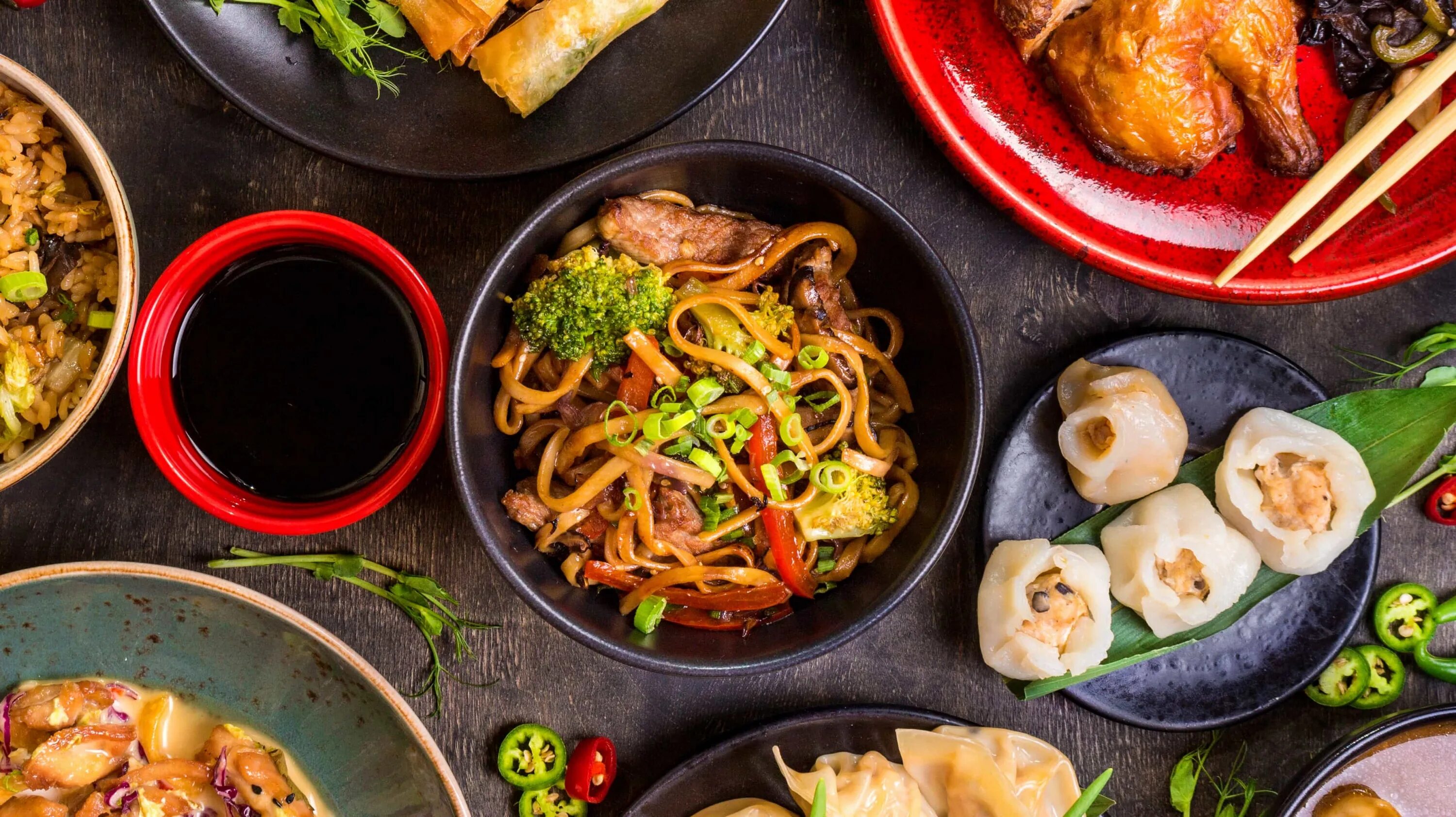 Китайские блюда фото Taste of Asia, Al Ain Palace Hotel Experience Abu Dhabi