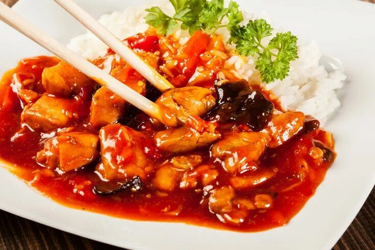Китайские блюда рецепты с фото пошагово Вкуснейшая курица в кисло сладком соусе по-пекински! Food, Cooking, Ethnic recip