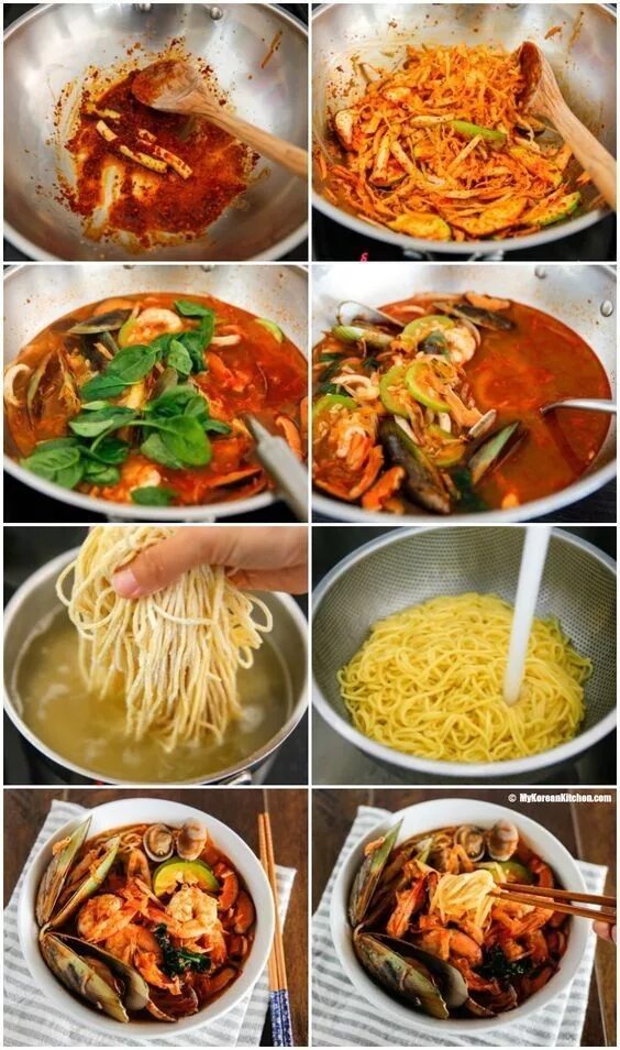 Китайские блюда рецепты с фото пошагово Yummy Asian Seafood. #SeaFood Asian recipes, Seafood recipes, Recipes