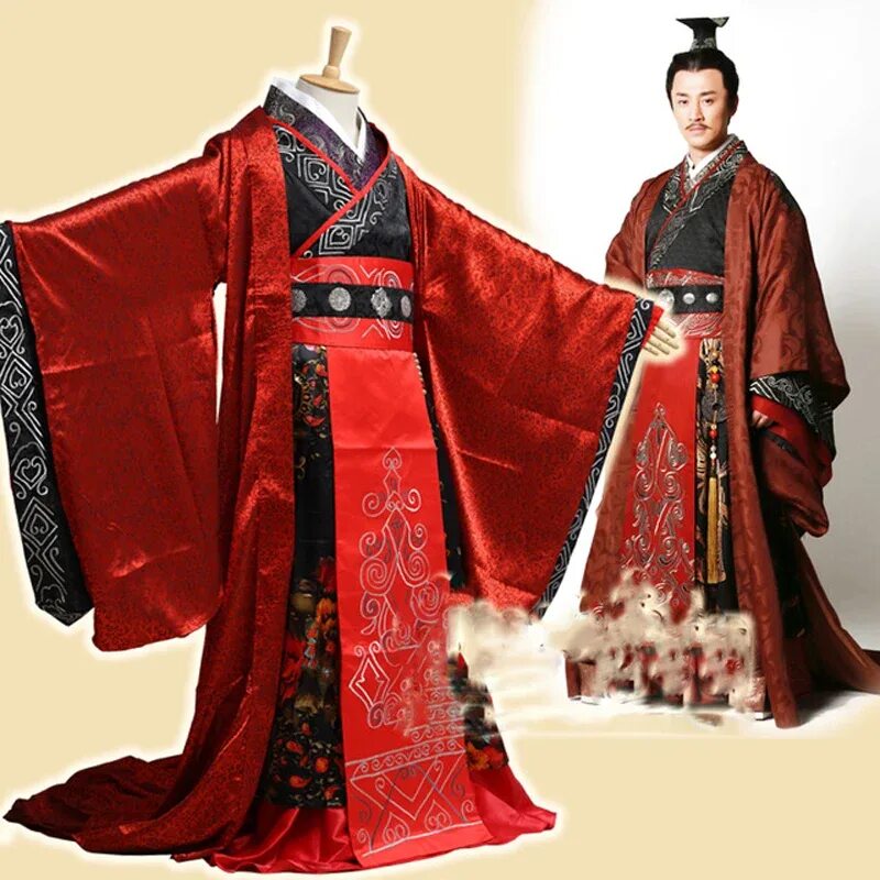 Китайские одежды фото Tv Play Great Han Empress Weizifu Male Emperor Costume Linfeng Emperor's Clothes