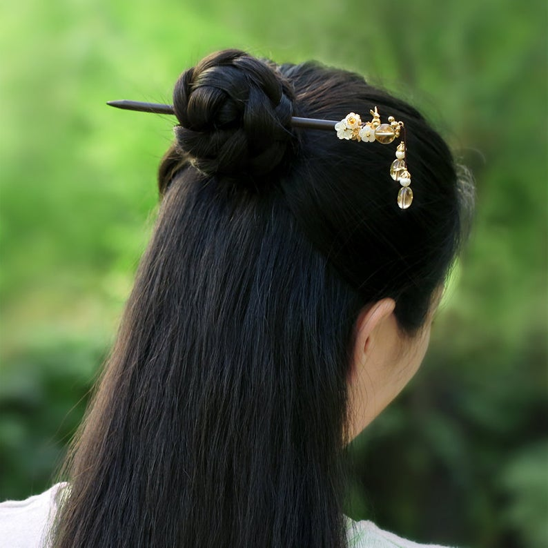 Китайские прически Chinese style hair stickHair pinHair Accessoriesgift for Etsy Chinese hairstyle,