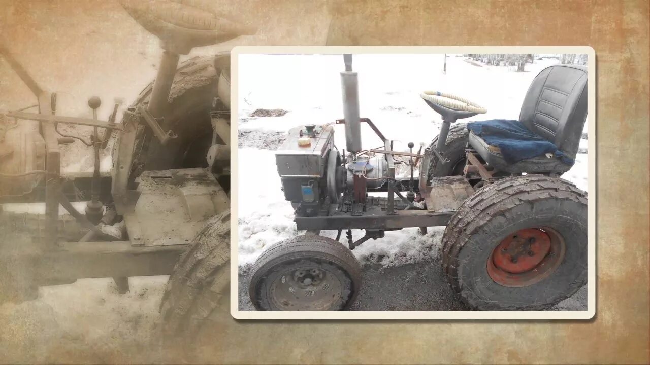Китайские самодельные минитрактора Своими руками - YouTube