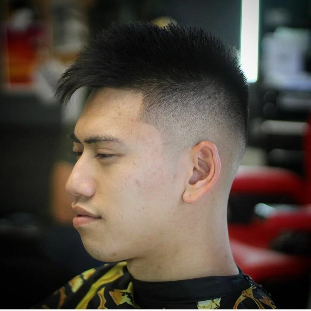 Китайские стрижки мужские Burst Fade Haircuts: Modern Styles for a Bold Look, soft transition