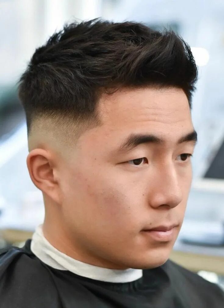 Китайские стрижки мужские 40 Crew Cut Examples: A Great Choice for Modern Men Asian men hairstyle, Asian m