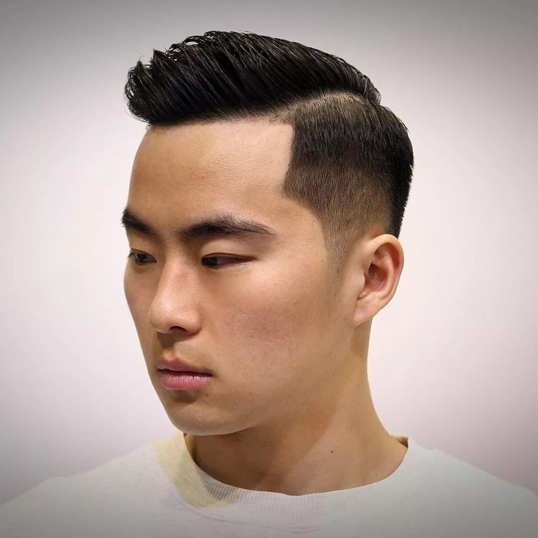 Китайские стрижки мужские 46 besten Kamm über Fade Haarschnitte für 2018 - Fur Frauen Asian men hairstyle,