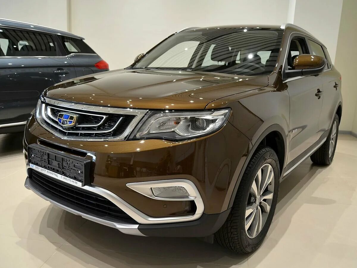 Китайский автомобиль атлас фото Купить новый Geely Atlas I 1.8 AT (184 л.с.) 4WD бензин автомат в Ржавках: корич