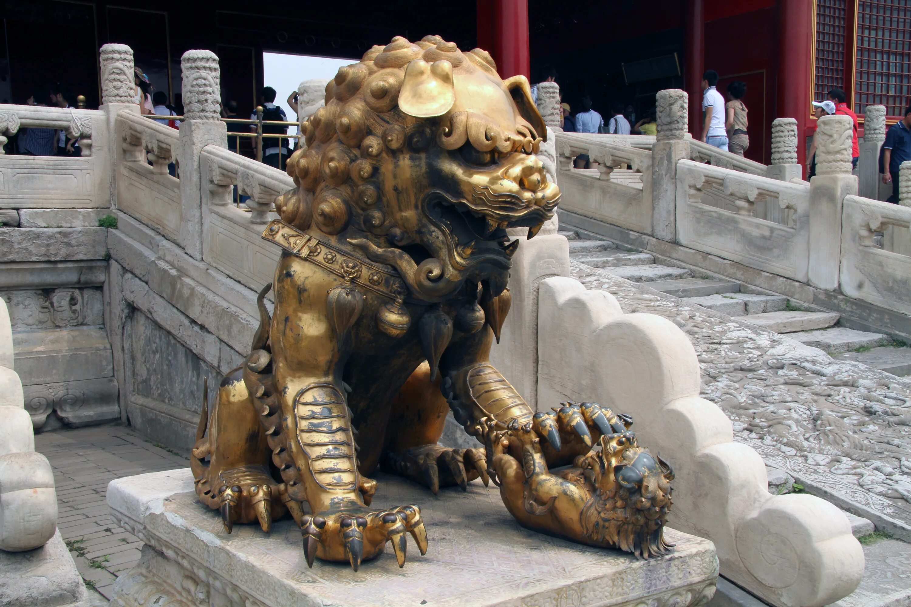 Китайский лев фото Fitxer:The Forbidden City Imperial Guardian Lion (4935296764).jpg - Viquipèdia, 