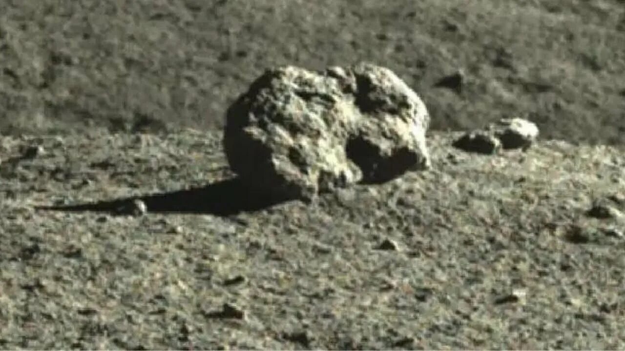 Китайский на луне фото неба Hyped up 'moon cube' discovered by Chinese rover turns out to be a rabbit-shaped