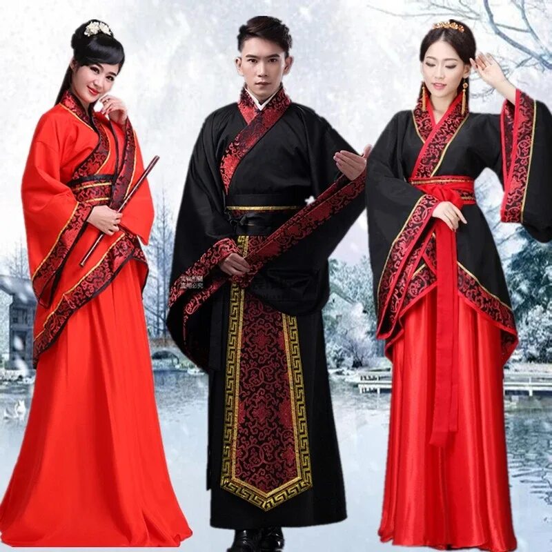 Китайский народный костюм фото и описание Hanfu National Chinese Dance Costume Men Ancient Cosplay Traditional Chinese Clo