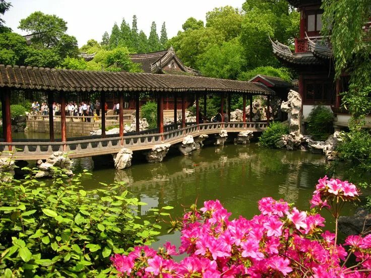 Китайский сад фото Yuyuan Garden, Shanghai 25 Jardin chino, Jardines, Arquitectura de jardines