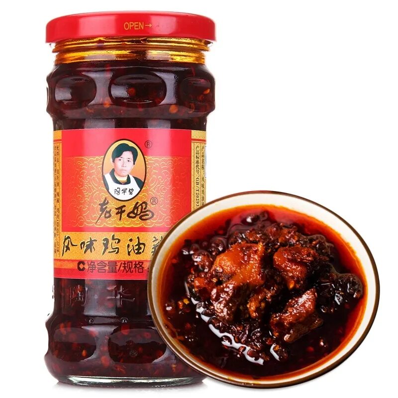 Китайский соус фото Соус Laoganma (Лаоганма) Чили с курицей 280 мл 78895310 - купить по низкой цене 