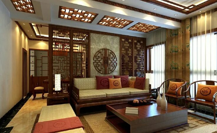 Китайский стиль в дизайне интерьера Pin von Divya auf house Chinesische inneneinrichtung, Wohnzimmer design, Möbelde