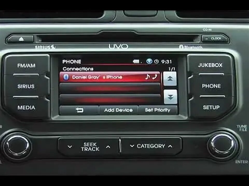Кия рио как подключить блютуз 2012 Kia Rio - UVO Bluetooth Pairing and Voice Calling - YouTube