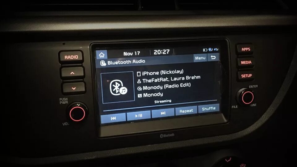 Кия рио как подключить блютуз 01. Установка штатной аудиосистемы - KIA Rio (4G), 1,4 л, 2017 года автозвук DRI
