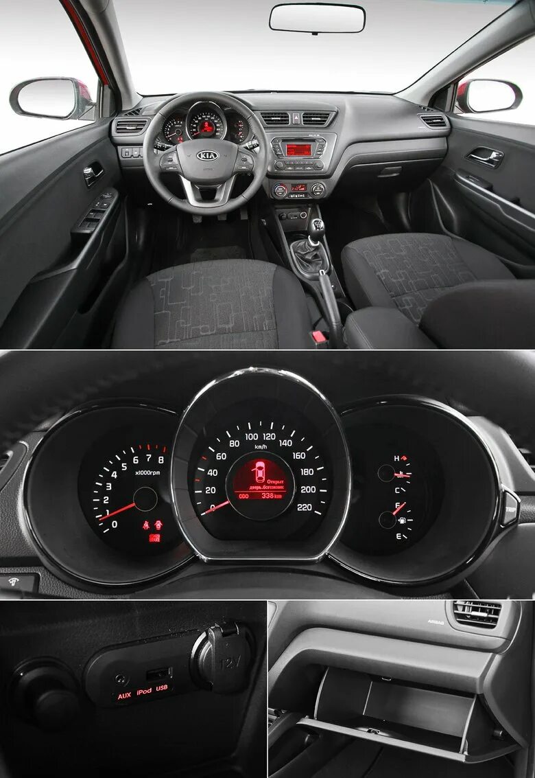 Кия рио панель фото Новый Kia Rio против... старого Rio