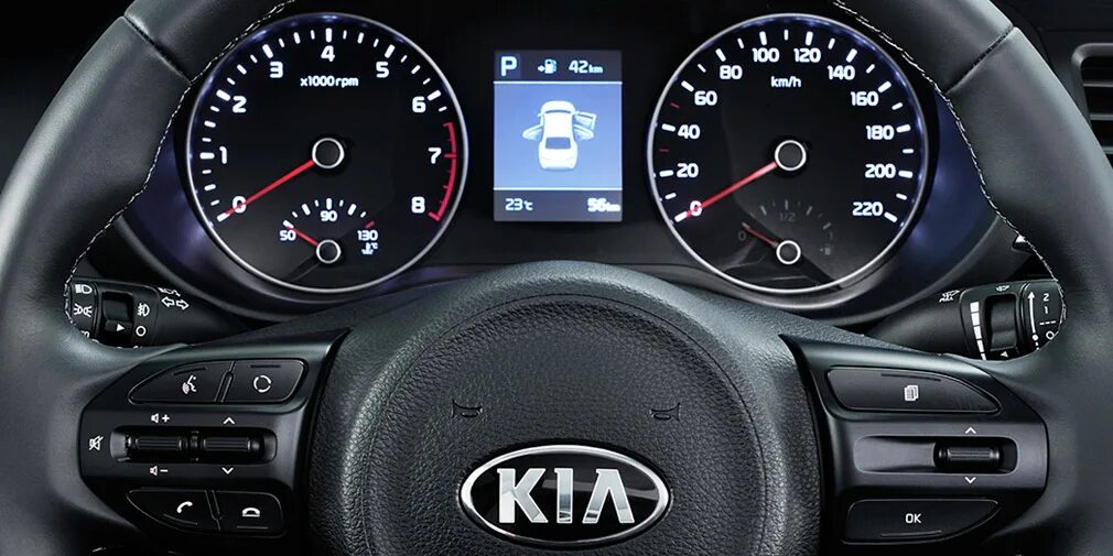 Кия рио панель фото Kia назвала цены на новый Rio российской сборки :: Autonews
