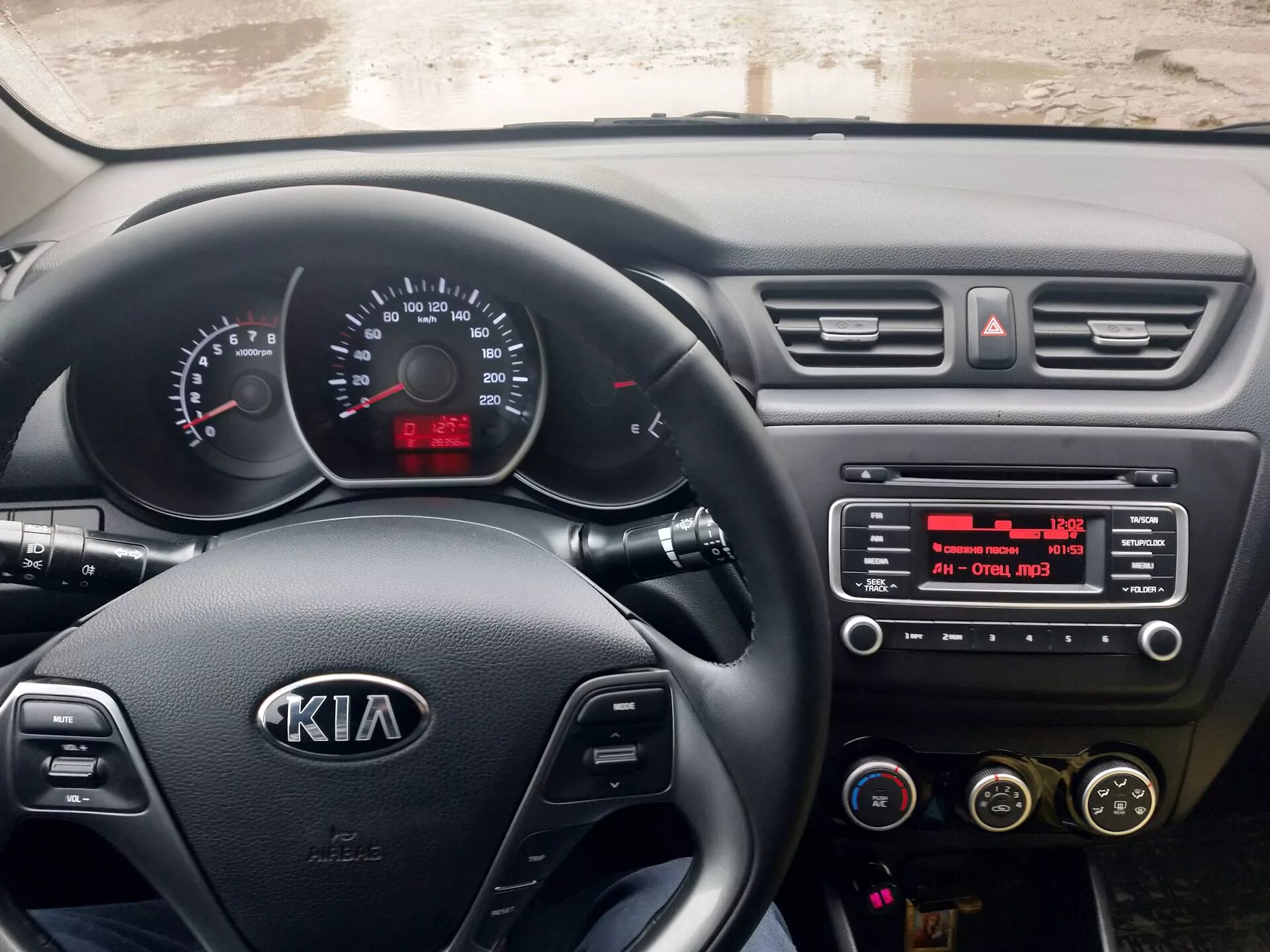 Кия рио панель фото Покраска панели магнитоллы - KIA Rio (3G), 1,6 л, 2017 года тюнинг DRIVE2