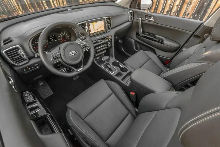 Кия салон фото Cool Kia 2017: Interior 2017 Kia Sportage SX US-spec (QL) '2016 Check more at ht