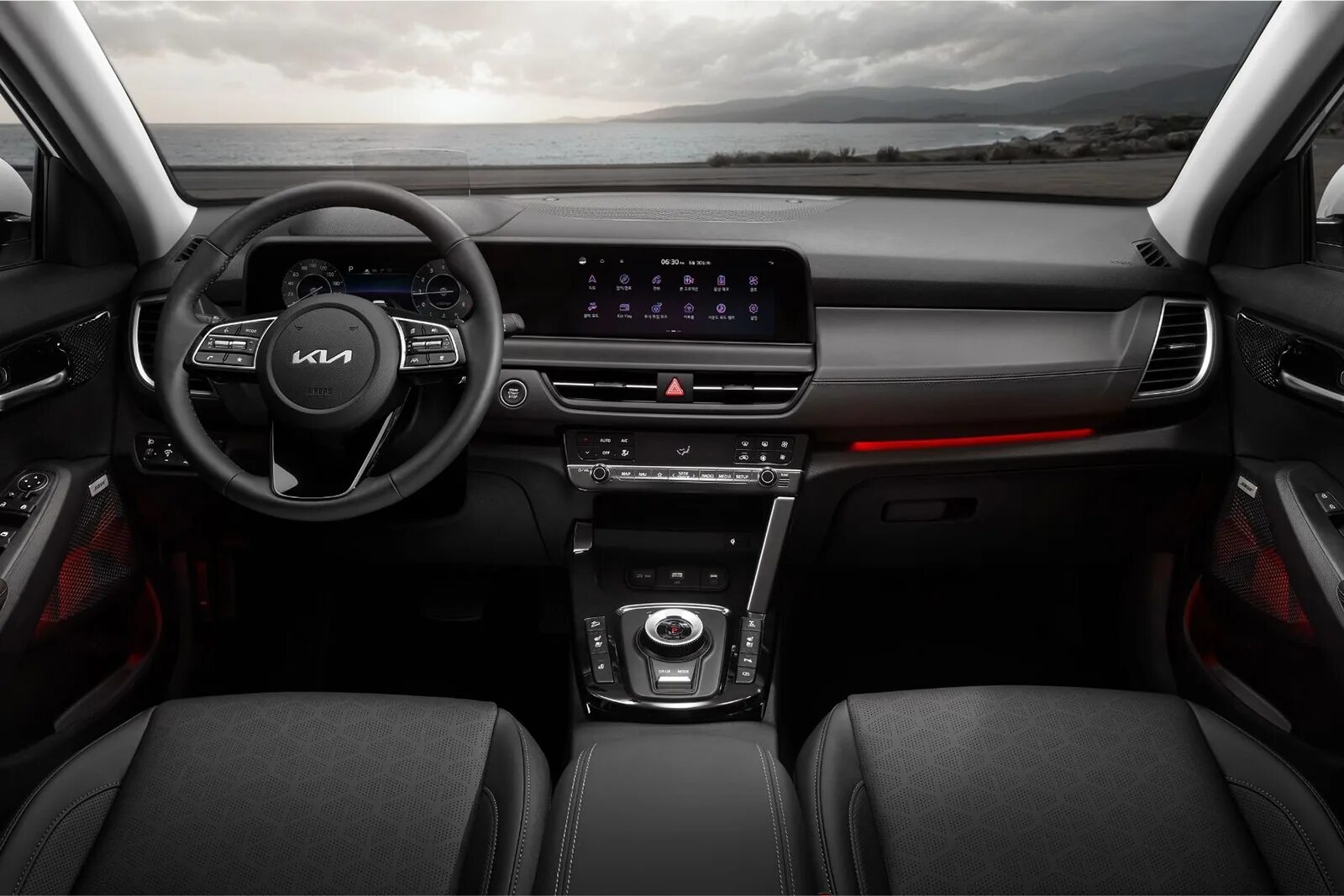 Кия селтос комплектации фото Обновлённый Kia Seltos 2023 с цифровой приборной панелью - новость от Автодок