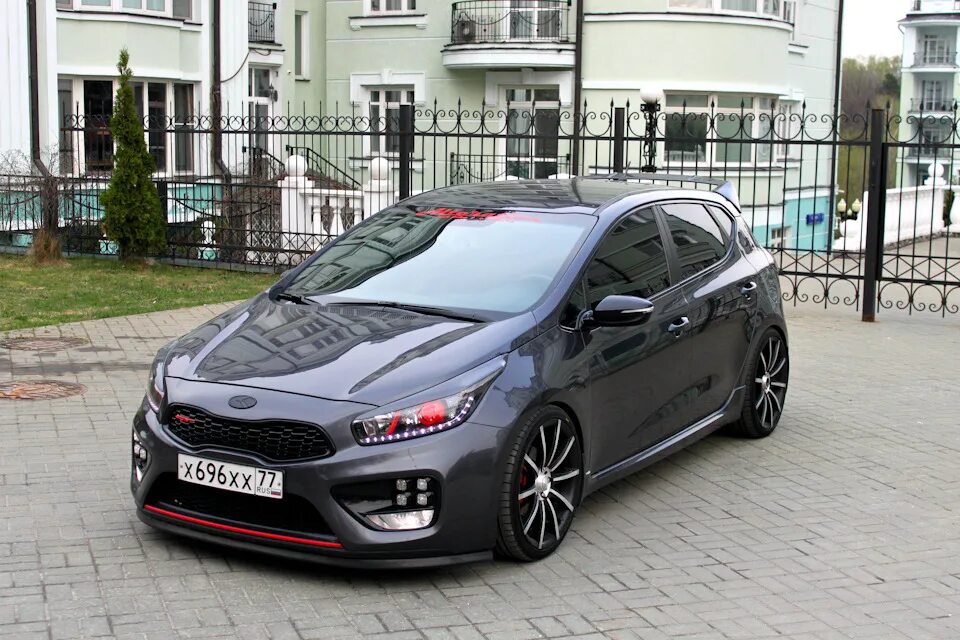 Кия сид тюнинг фото Новая оптика и возвращение к глянцу - KIA Ceed (2G), 1,6 л, 2013 года тюнинг DRI