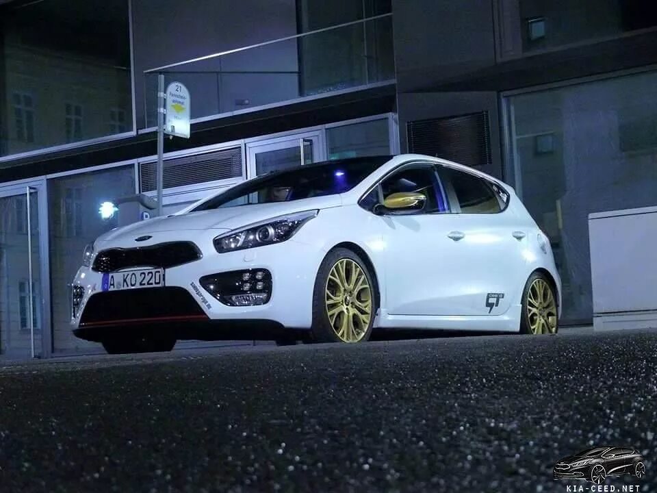 Кия сид тюнинг фото ceed gold wheels - Kia Ceed 2 (JD) Фото