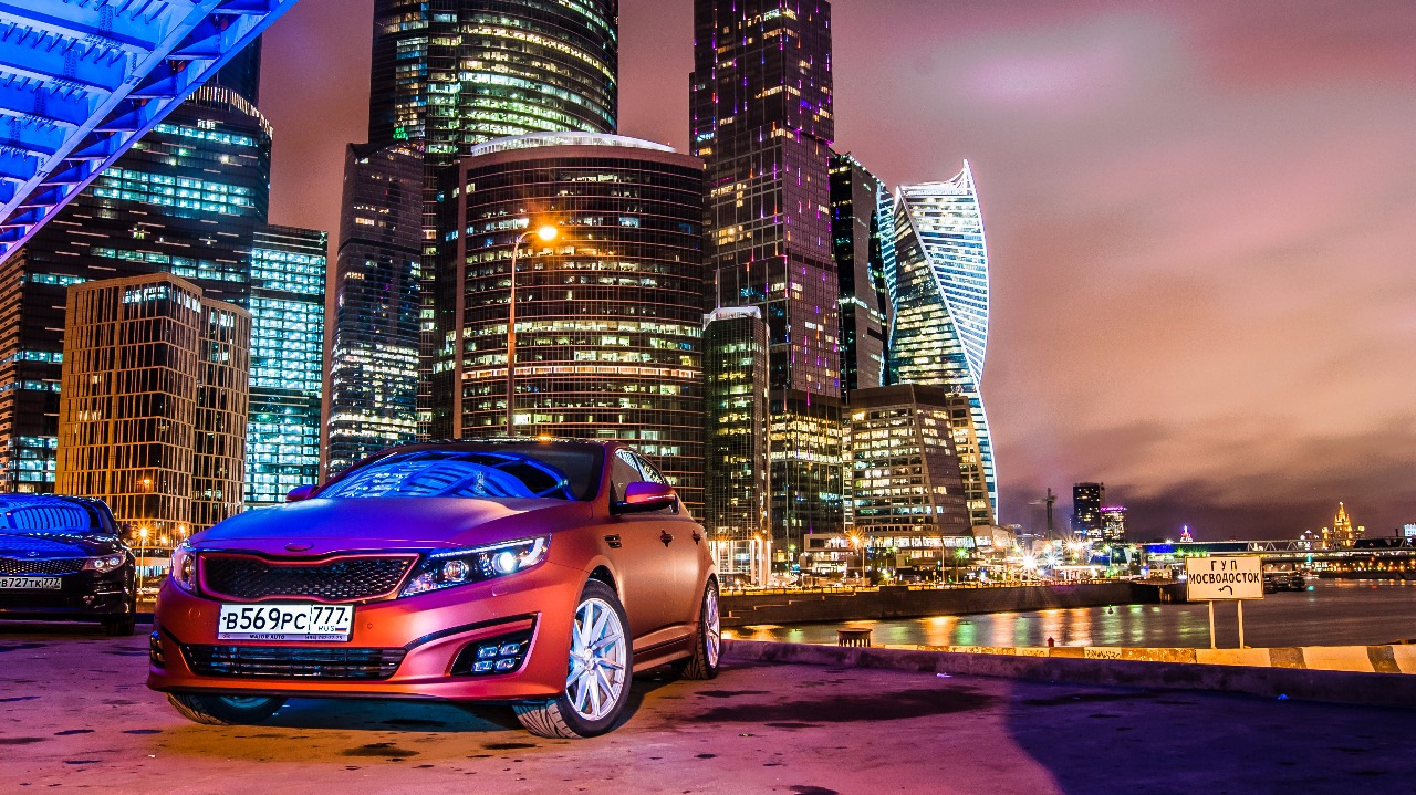 Кия сити фото Москва-сити - KIA Optima (3G), 2,4 л, 2015 года встреча DRIVE2