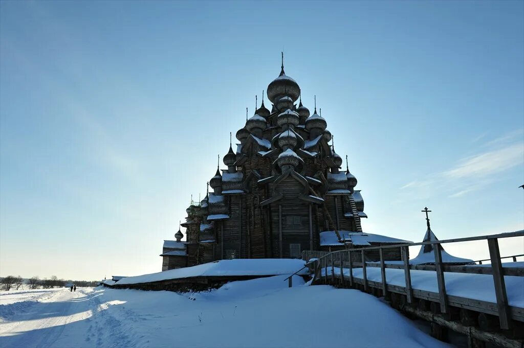 Кижи зимой фото Кижи, Зима