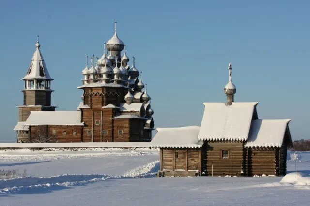 Кижи зимой фото Карелия. Отдых в Карелии Зимние программы на остров Кижи