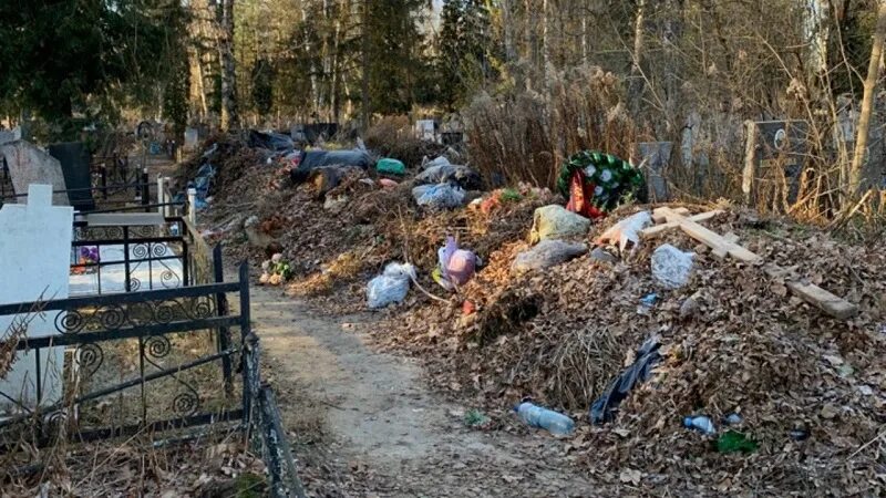 Кладбища орла фото В Могзоне не вывозят мусор с кладбища