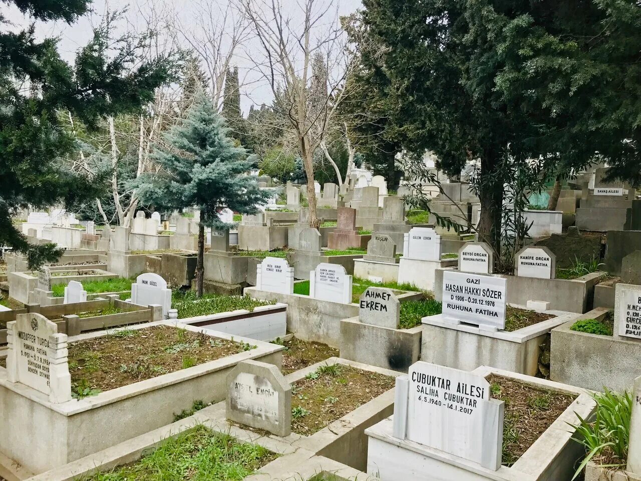 Кладбище в турции фото Feriköy Bulgar Ortodoks Mezarlığı, cemetery, Turkiye, İstanbul, Şişli, Yayla Mah