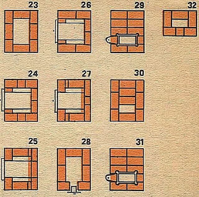Кладка печи своими руками фото Мини печь для дачи - разнообразие вариантов