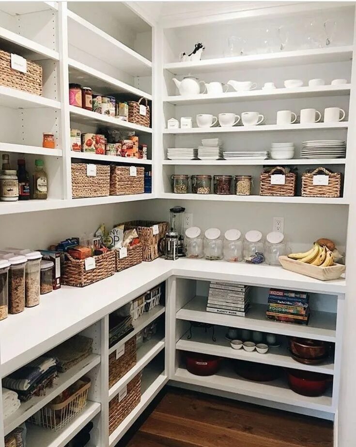 Кладовая в частном доме варианты 50+ Clever Pantry Organization Ideas - The Wonder Cottage Pantry design, Kitchen