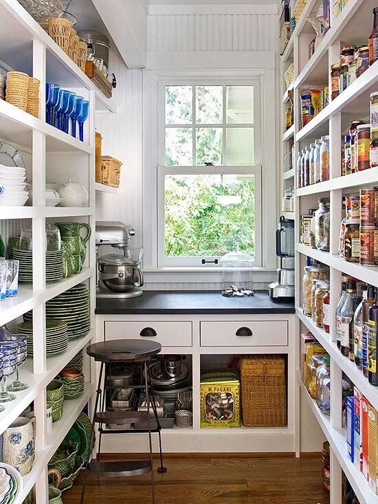 Кладовая в частном доме варианты Walk-in Pantry Ideas