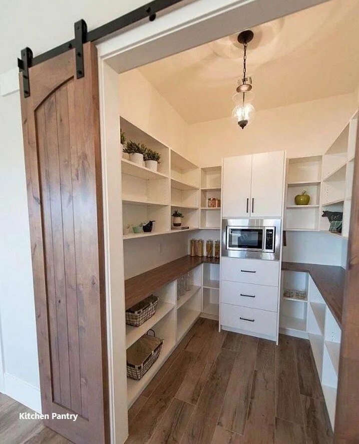 Кладовка в кухне в квартире планировка pretty houses interior for sale Kitchen pantry design, Pantry room, Pantry remod