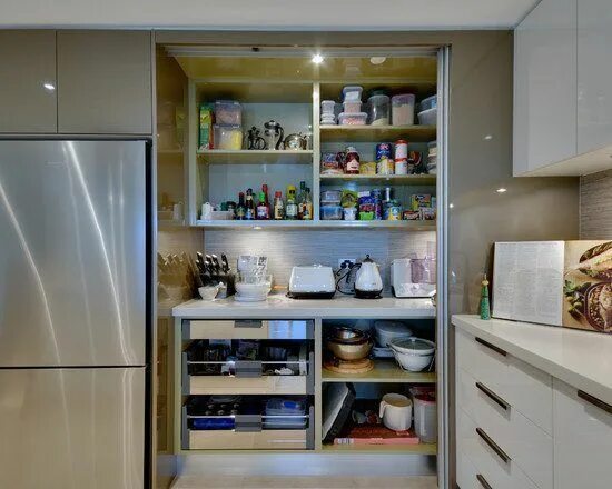 Кладовка в кухне в квартире планировка Kitchen storage: 10 Cool Kitchen Pantry Design Ideas Kitchen pantry design, Pant