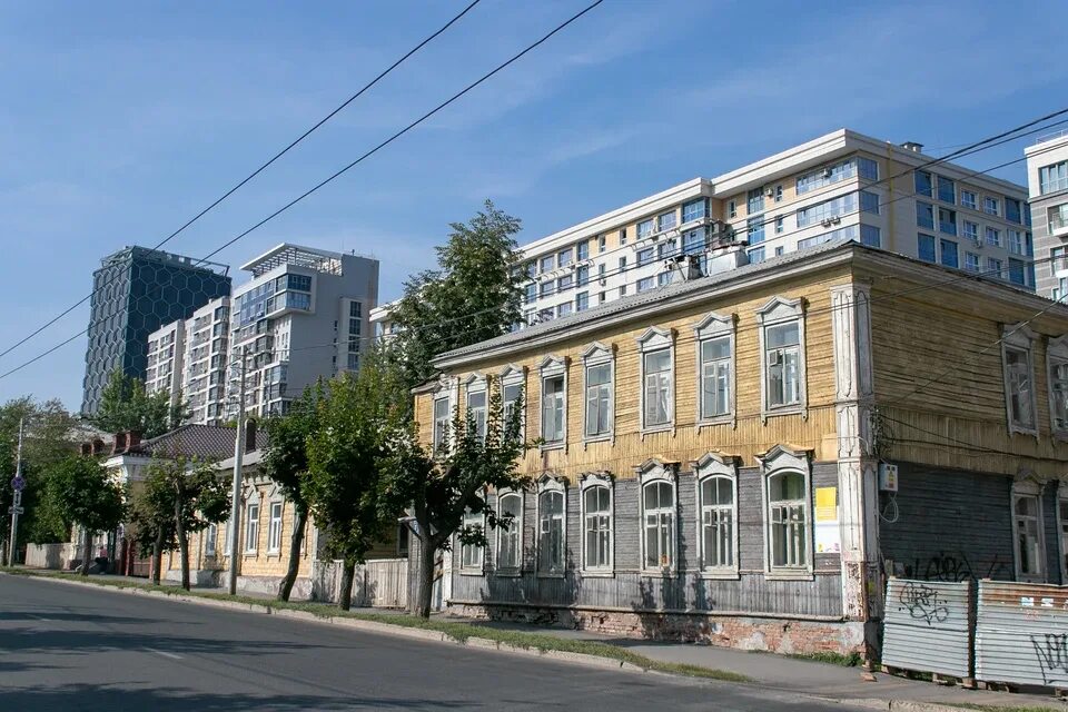Клаксон ул октябрьской революции 293а фото Дома на уфимской улице Октябрьской революции продадут частным инвесторам - KP.RU