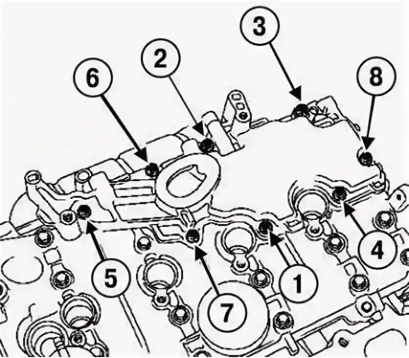 Клапанная крышка к4м порядок затяжки Installing the cylinder head gasket (Renault Megan 2, 2002-2009, petrol) - "Powe