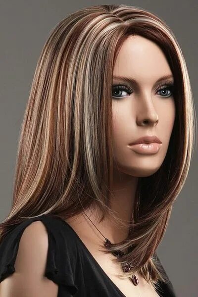 Кларирования фото на темные Long Straight Wig Mix Brown Hair Replacement Wigs Synthetic Hair Fancy Dress Cos